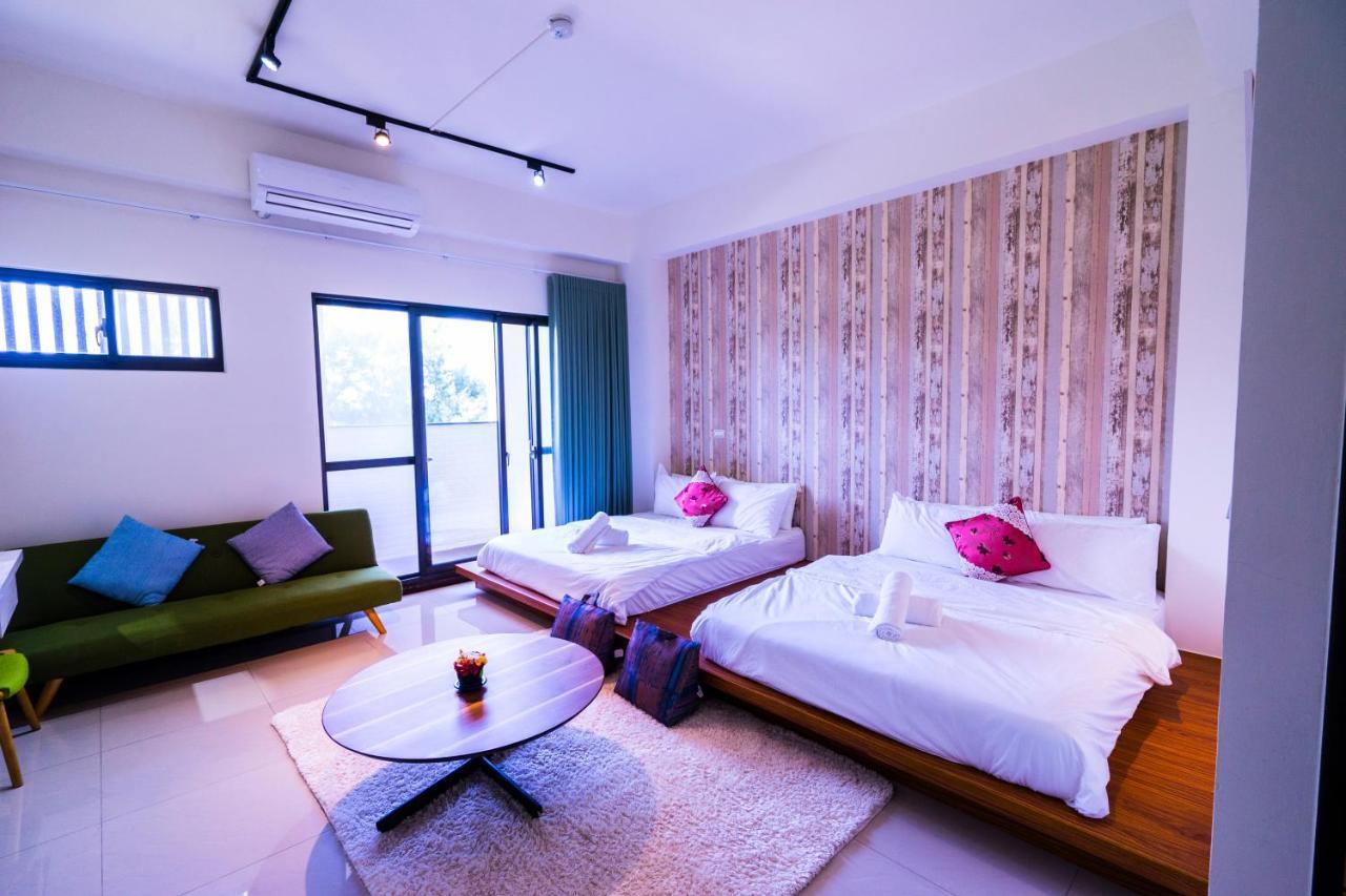 黑琵軼棧湖濱旅宿 K&B Happy Hostel Tainan Zewnętrze zdjęcie