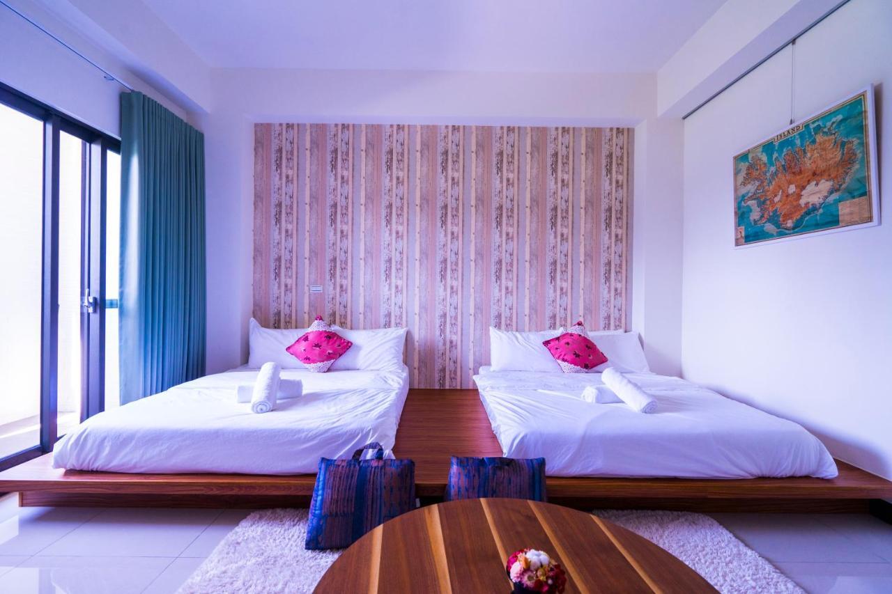 黑琵軼棧湖濱旅宿 K&B Happy Hostel Tainan Zewnętrze zdjęcie