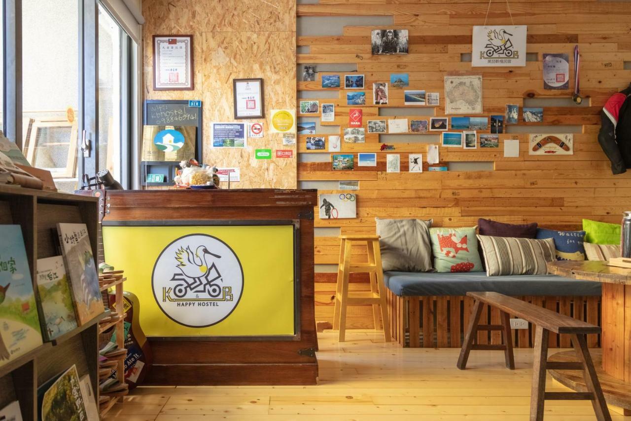 黑琵軼棧湖濱旅宿 K&B Happy Hostel Tainan Zewnętrze zdjęcie